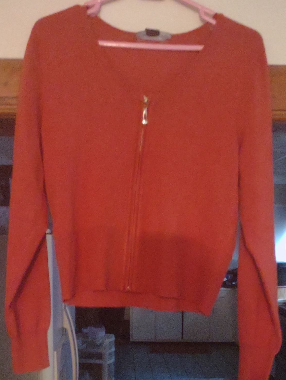 Ginger Colored Cardigan Sweater